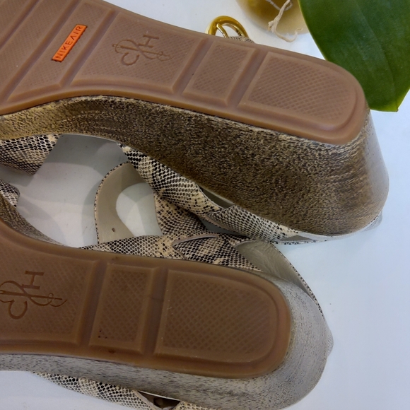 Cole Haan snake print sandals - Picture 8 of 13